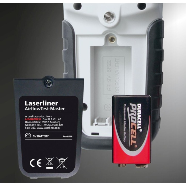 AirflowTest-Master Anémomètre professionnel