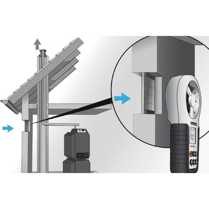 AirflowTest-Master Anémomètre professionnel