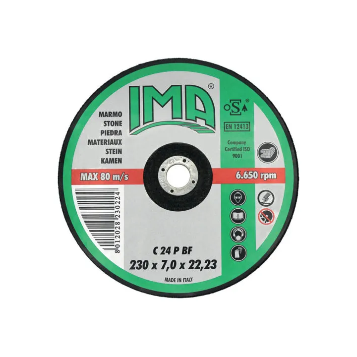 DISQUE ABRASIF FER 125X6.5X22.23  125*6.5*22.23 F