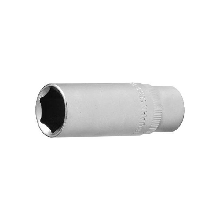 DOUILLE 1/4" LONGUE 6 PANS 6MM  101060