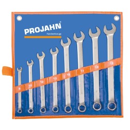 JEU DE CLES MIXTES LONGUES 8 PIECES METRIQUES  4436