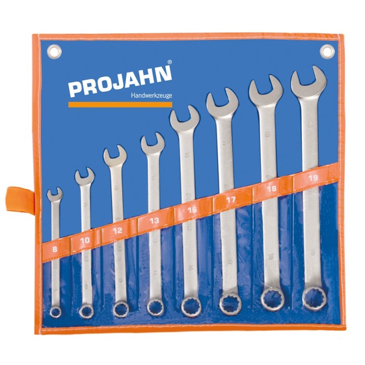 JEU DE CLES MIXTES LONGUES 8 PIECES METRIQUES  4436