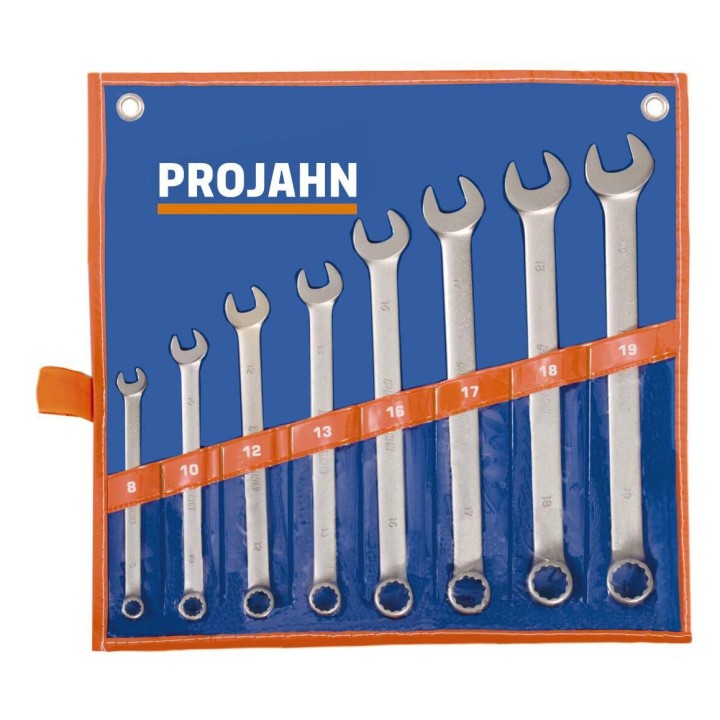 JEU DE CLES MIXTES LONGUES 8 PIECES METRIQUES  4436