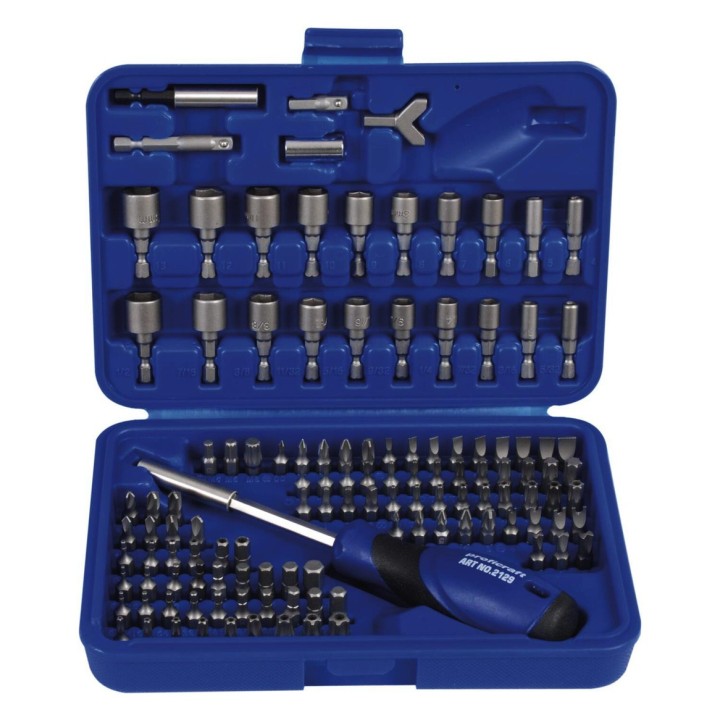 COFFRET DEMBOUTS DE SECURITE 1/4 122 PIECES  3789P