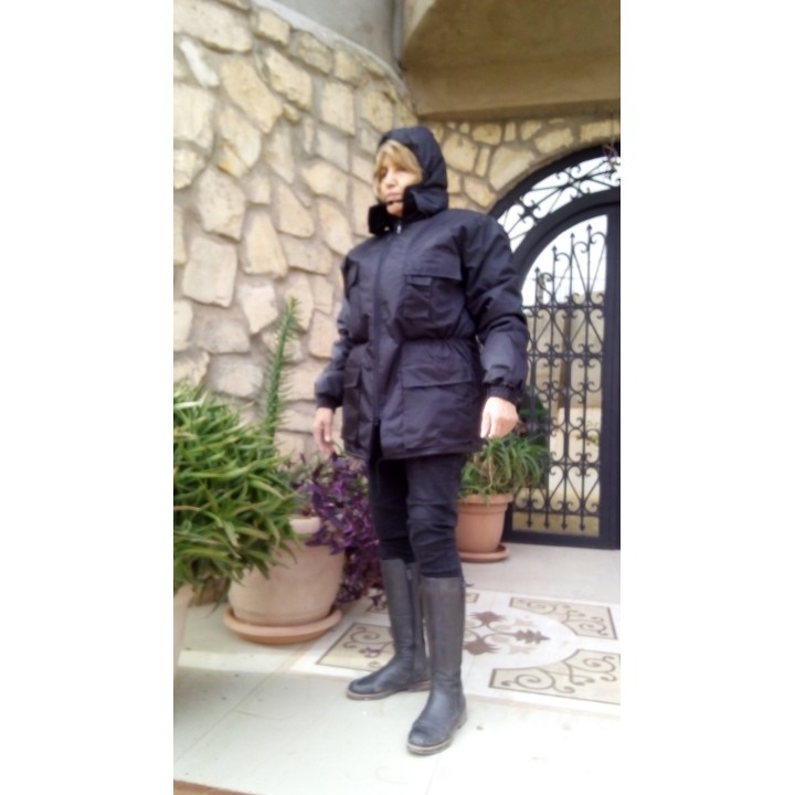 PARKA SECURITE NUIT EN TISSU ENDUIT DOUBLE WATTINEE POLYESTE 5014