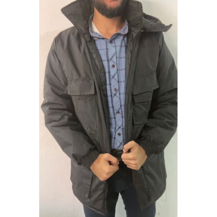 PARKA SECURITE NUIT EN TISSU ENDUIT DOUBLE WATTINEE POLYESTE 5014