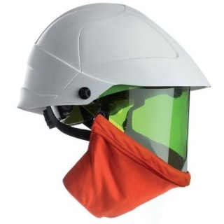 casque électricien flash arc électrique