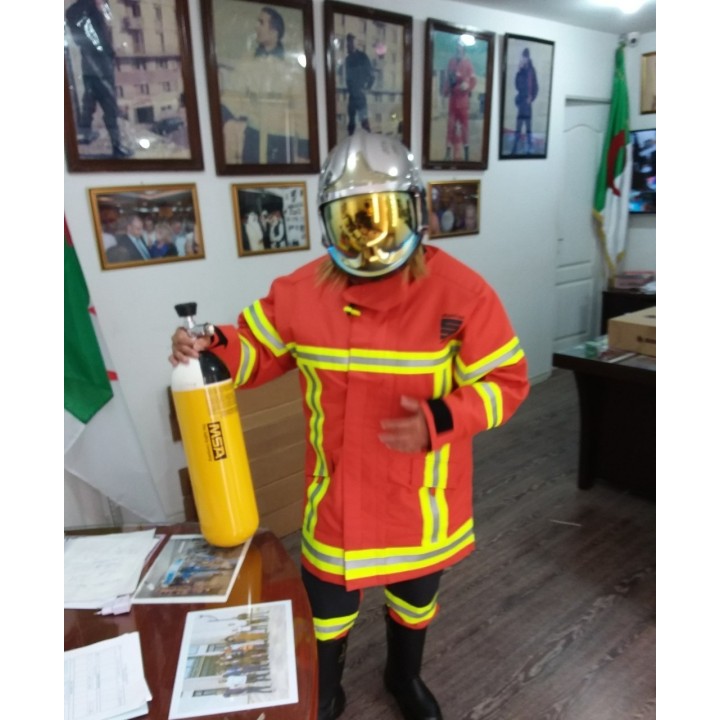 VESTE D'INTERVENTION TEXTILE POUR SAPEURS-POMPIERS
