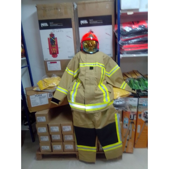 VESTE D'INTERVENTION TEXTILE POUR SAPEURS-POMPIERS